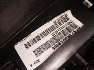 Консоль салона (кулисная часть), ориг. номер AK47393DX9006, Dodge Charger LD [рестайлинг] 2014-2023