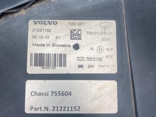 фара противотуманная левая, ориг. номер 21221152, Volvo FM 2001-2013