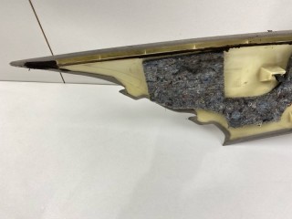 Накладка на стойку, ориг. номер 4E4868290, Audi A8 2002-2005