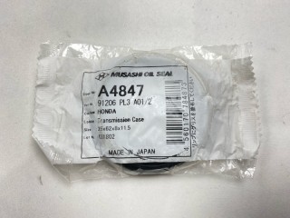 Сальник, ориг. номер 91206-PL3-A01, A4847, Honda