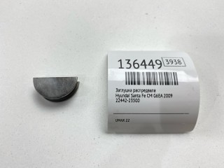 Заглушка распредвала, ориг. номер 22442-23500, Hyundai Santa Fe 2004-2012