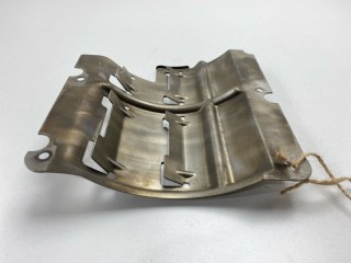 Маслоотражатель, ориг. номер A2720140466, A2720140766, Mercedes-Benz S-Class 2002-2005
