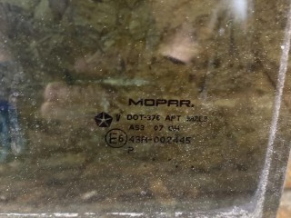 стекло двери задней правой, Jeep Patriot 1 поколение 2006-2010