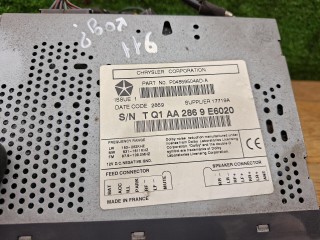 магнитола, ориг. номер TQ1AA2869E6020, Chrysler Voyager 3 поколение 1995-2001