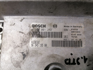 Блок управления двигателем, ориг. номер 0281001262, 9624519580, XUDBC02, Citroen Xantia 1992-1998