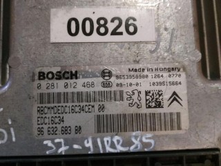 Блок управления двигателем Citroen Xsara Picasso 2004-2010