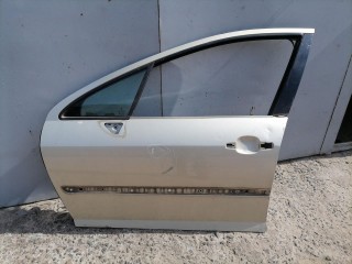 Дверь передняя левая, Peugeot 407 2004-2008